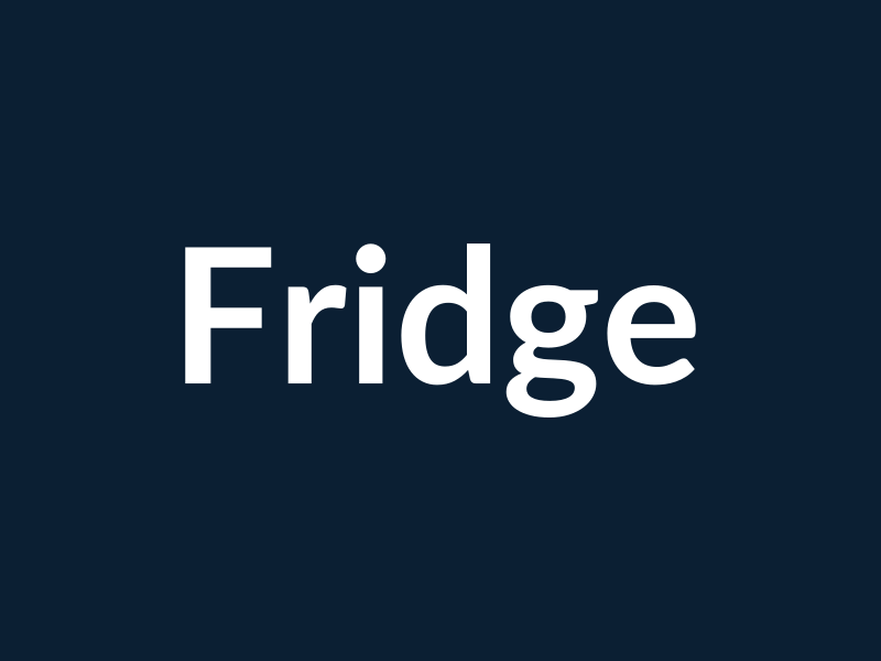 Goods Group larder fridge — placeholder image