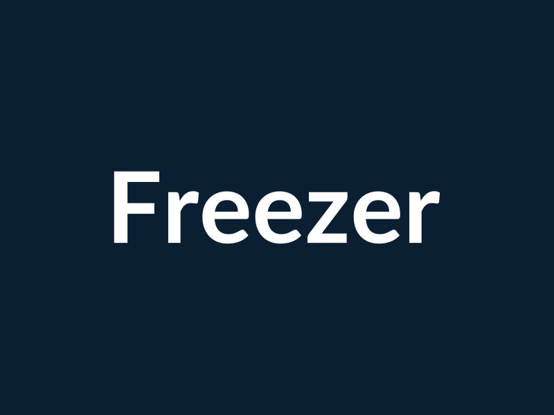 Goods Group upright freezer — placeholder image