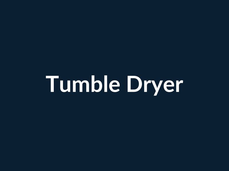 Goods Group tumble dryer — placeholder image