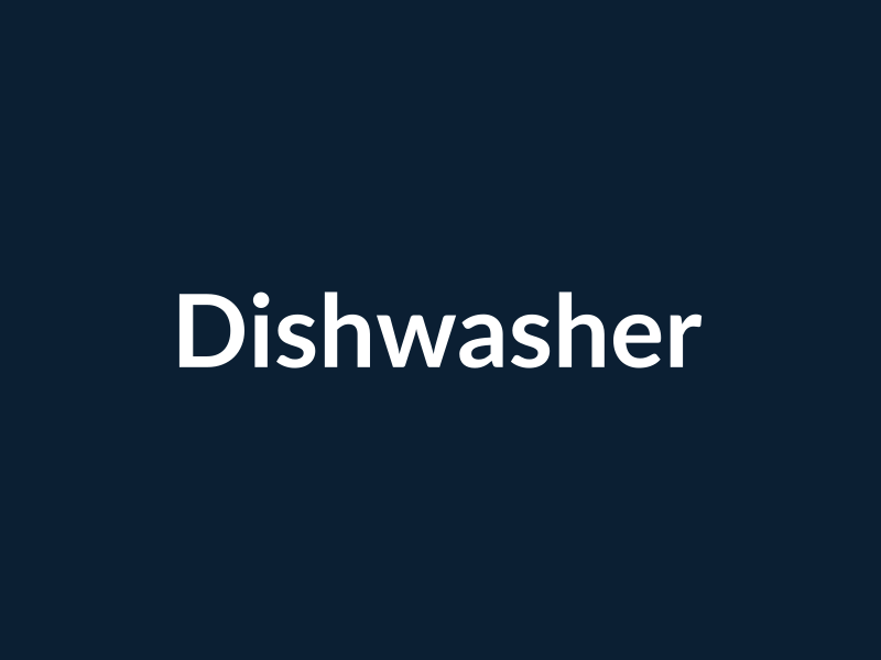 Goods Group dishwasher — placeholder image