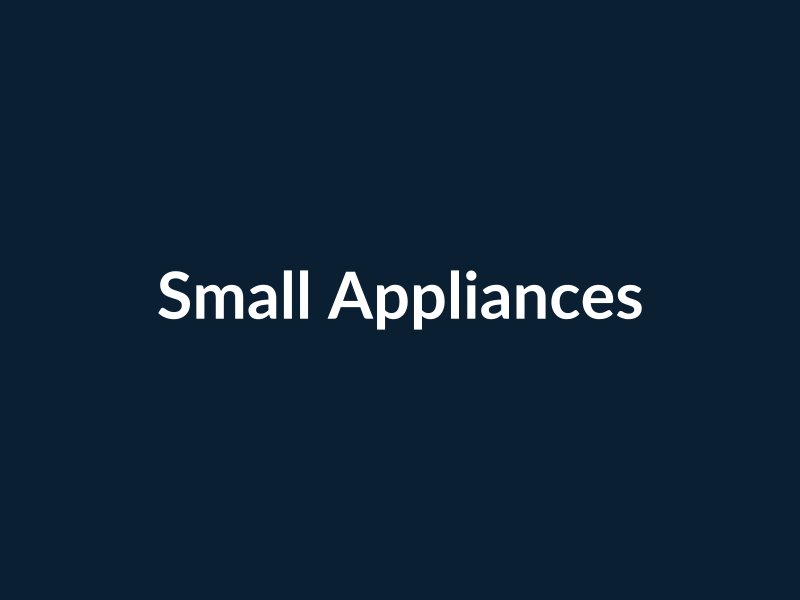 Goods Group small domestic appliances bundle — placeholder image